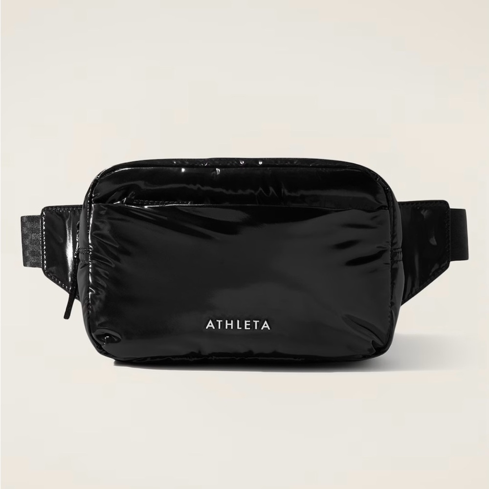 Athleta - All about shine puff large belt bag